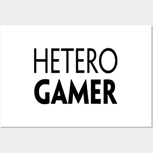 HETERO GAMER Posters and Art